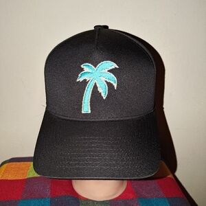 Waggle Ocean Breeze Trucker Mesh Snapback Hat Cap